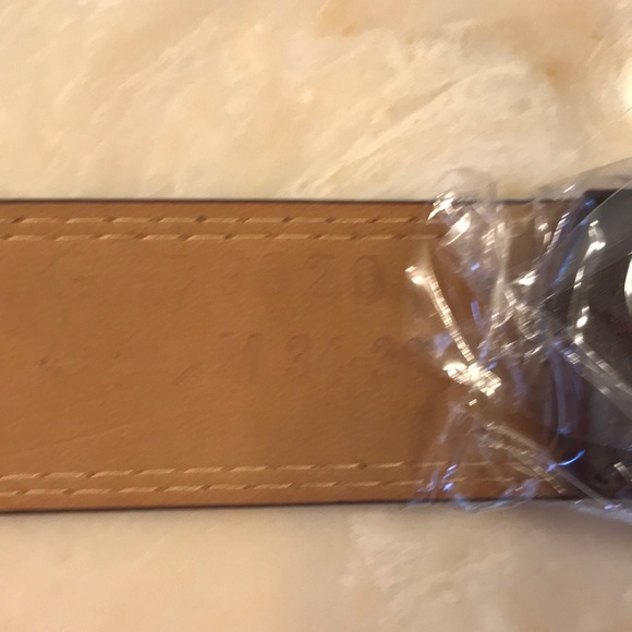 Men’s Leather Belt Size M 34-36 New - Picture 4 of 6